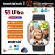 Смартфон-годинник Smart Watch GS37 Ultra 4G Android 2.02 дюйма, 1 ГБ + 16 ГБ 4G нано-SIM передня та задня камера два ремінці 2024 Чорний (2178-01) - зображення 8