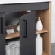 Тумба із раковиною підлогова MVK Vostok Seoul 90 900х450х820 мм Дуб Евок/Графіт (8157gr) - зображення 6