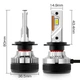 Лед лампы Carex Extremely Bright G12 W/H7 110W 12 000 Lm 6000K 12-24V - изображение 6