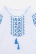 Вышиванка с длинным рукавом для девочки 116 цвет белый No Brand ЦБ-00246416 - изображение 2