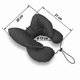 Детская подушка для автокресла, коляски Baby Travel Classic Pillow, (Onario Baby) ART-0000648, Черный - изображение 8