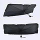 Сонцезахисна шторка парасолька на лобове скло в авто Car Umbrellas Автомобільний козирок для захисту від сонця - зображення 1
