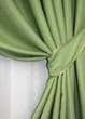 Комплект готовых штор VR-Textil Bruno № 960ш Cалатовый 150х270 см 2 шт (30-756) - изображение 4
