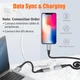 ​Кабель-удлинитель AGVEE Lightning 2м темно-серый - изображение 3