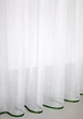 Кухонная занавеска VR-Textil № 018к штора и тюль с ламбрекеном салатовый с белым 280х170 см (50-596) - изображение 6