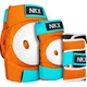 Комплект защиты NKX Kids 3-Pack Pro Protective Orange/Mint M (nkx330) - изображение 2