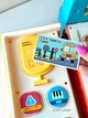 Детская музыкальная игрушка Автобус с рулем Shantou Jinxing Plastics трансформер автотренажер звук свет разноцветный 32 см 255233540 - изображение 5