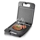 Контактный гриль электрический RAF R.516 с антипригарным покрытием 1400W Grey-Black (3_04722) - изображение 1