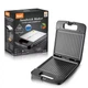 Контактный гриль электрический RAF R.516 с антипригарным покрытием 1400W Grey-Black (3_04722) - изображение 6