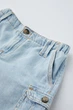 Джинсові шорти Zara пд9870 блакитні 152 - изображение 3