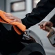 Полотенце влагоуборочное для ухода за автомобилем K2 MOLI микрофибра 40 х 40 см (M433) - изображение 6