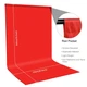 Фон студийный тканевый Puluz PU5209R red Chroma Key 1х2м - изображение 2
