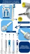 Насадки для электрической зубной щетки Oral B на зубную щетку орал би браун Dental Man 3D Clean сменные средняя жесткость универсальные насадка средней жесткости набор 4 шт для зубов десен и межзубных промежутков орал б braun - изображение 8
