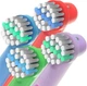 Oral b Braun Kids насадки для электрической детской зубной щетки на зубную щетку орал би браун Dental Man EB 10 сменные разноцветные мягкая щетина универсальные насадка детская мягкая набор 4 шт для зубов десен и межзубных промежутков на орал б - изображение 11