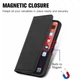 Чохол-книжка Skin Feel Leather Wallet для Apple iPhone 14 Pro Max Black - зображення 4