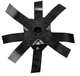 Фреза на мотокосу (культиватор) 1шт новая модель Winzor d20*25, арт.кос319 - изображение 3