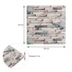 Панель стеновая самоклеющая дизайнерская Sticker Wall 700х770х3mm (D) SW-00001897 - изображение 3