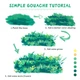 Гуашеві фарби Arrtx 9B, 9 кольорів (LC302925) - зображення 7