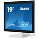 Монитор сенсорный 19" IPS Iiyama T1932MSC-W1SAG безрамочный экран Белый - изображение 5