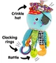 М'яка іграшка підвіска Пірат восьминіг Lamaze L27068 - зображення 5