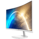 Монітор 34" MSI PRO MP341CQW VA безрамковий/вигнутий екран Білий - зображення 2