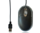 Миша дротова Mouse Mini G631/KW-01/XT-610 USB Чорний - зображення 1