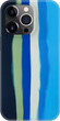 Панель Evelatus Silicone case Multi-Colored для Apple iPhone 14 Pro Max Blue (4752192063368) - зображення 1