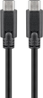 Kabel Goobay USB Type-C - USB Type-C M/M 1 m Black (4040849388736) - obraz 1