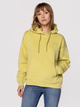 Bluza damska z kapturem kangurka Lee Cooper Eveline-4524 XL Żółta (5904347394134) - obraz 1