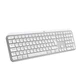 Клавiатура бездротова Logitech MX Keys S Pale Grey (920-011588) - изображение 1