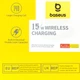 Холдер Baseus Milky Way Pro Series Wireless Charging Electric Car Mount Phone Holder 15W Cluster Bla - изображение 6