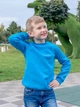 Детский теплый свитшот Носи свое 6069-025 116 см Бирюзовый (p-7460-84604) - изображение 3