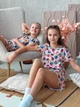 Детская летняя пижама для девочки Носи своє 6372-002-1 110 см Котики/Светло-желтый (p-11528-126541) - изображение 8