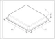 Противень эмалированный для духовки Gorenje 691334 AC036 (глубокий) 406x360x54mm - изображение 2