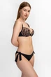 Купальник Push Up, плавки бразиліана Anabel Arto 48C/XL Чорний-01 (92034) - зображення 5