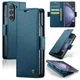 Чехол книжка CaseMe Leather Magnet Case для Samsung Galaxy Fold5 blue - изображение 2