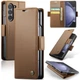 Чехол книжка CaseMe Leather Magnet Case для Samsung Galaxy Fold5 brown - изображение 2
