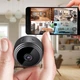 Мини IP камера видеонаблюдения Full HD смарт камера с ночным видением Wi-Fi c датчиком движения - изображение 2