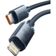 Кабель Baseus Crystal Shine Series Fast Charging Data Cable Type-C to iP 20 W 2 m Black (CAJY000301) - изображение 2
