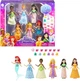 Ігровий набір міні-ляльок Принцеси Дісней 6шт., Mattel Disney Princess Small Doll Party Set (HLW91) - зображення 1