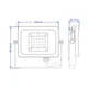 Світлодіодний вуличний прожектор 10W Feron LL-6010 6400K IP65 - зображення 3