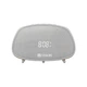 Портативна бездротова Bluetooth колонка з будильником YISON TWS LED Clock WS-1 |AUX/FM/BT5.0, 2*5W| Coffee - зображення 1