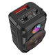 Портативная беспроводная Bluetooth колонка акустика с микрофоном HOCO Mature outdoor BT speaker BS46 | BT5.0, MP3, DC, USB/AUХ/TF/TWS/FM | Черный - изображение 4