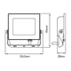 Светодиодный уличный прожектор Ardero LL-1020ARD 20W 1600Lm 6500K - изображение 5