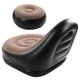 Надувний диван-крісло з пуфиком для ніг Air Sofa, Коричневий - зображення 3