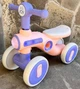 Беговел JOY TL-66-300 колеса 6’’ PU пластиковая рама свет озвучено на украинском розово-фиолетовый - изображение 2