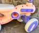 Беговел JOY TL-66-300 колеса 6’’ PU пластиковая рама свет озвучено на украинском розово-фиолетовый - изображение 3
