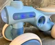 Беговел JOY TL-48-885 колеса 6’’ PU пластиковая рама свет озвучено на украинском голубой - изображение 5