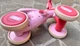 Беговел JOY TL-89-367 колеса 6’’ PU пластиковая рама свет озвучено на украинском розовый - изображение 5
