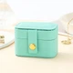 Шкатулка Casegrace SP-01244 Turquoise для колец и ювелирных изделий портативная компактная - изображение 2